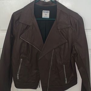 Pleather jacket